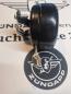 Preview: Zündapp Glocke Klingel 400-17.610 schwarz gepulvert mit Tankemblem Gravur !